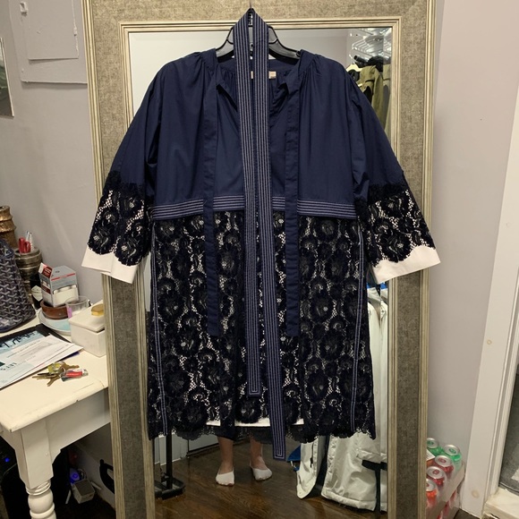 Tory Burch - Velvet and Lace mini dress - Picture 2 of 4